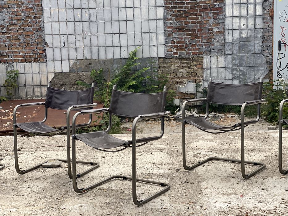 консольні стільці крісла в стилі bauhaus mid century