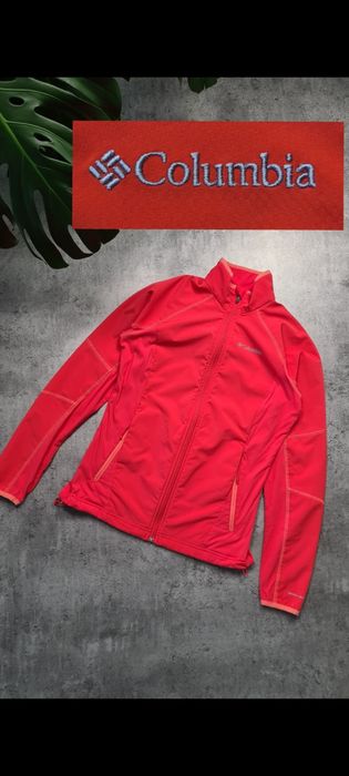 Kurtka Softshell  taktyczna red fleece Columbia. Czerwona. Rozmiar S.