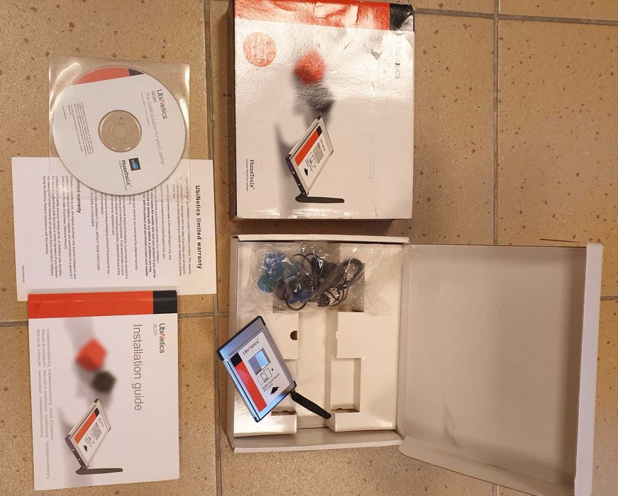 Interface PCMCIA karta tel. i modem GSM, UBI Netics GC201 do laptopa