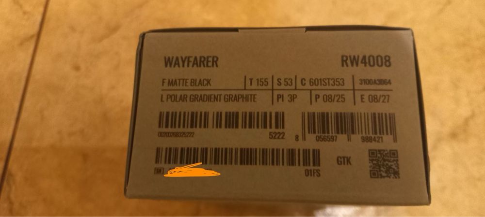 Ray-ban meta wayfarer RW4008 Matte Black