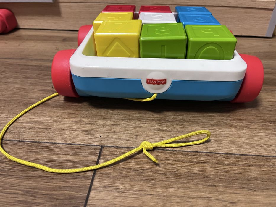 FISHER PRICE aktywizujące klocki SENSORYCZNE dla maluszka +6m