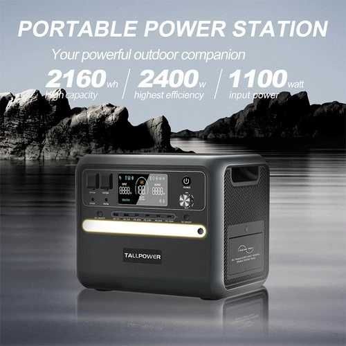 Портативна зарядна станція TALLPOWER V2400 (Oukitel) 2160wh. В НАЯВНОСТІ!