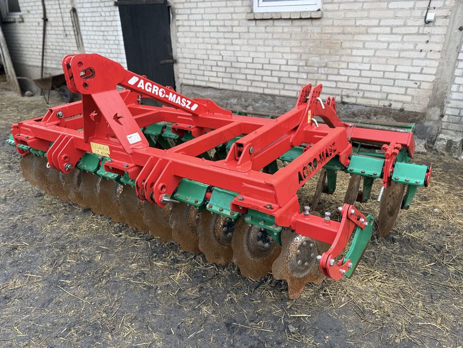 Brona talerzowa agromasz 3m