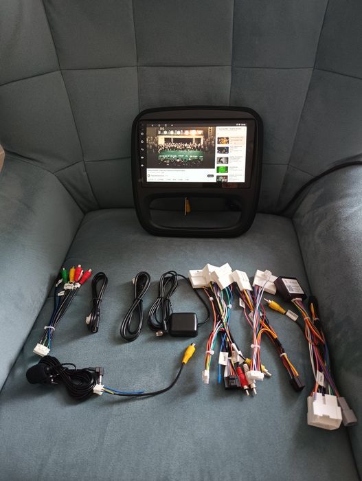 Radio Android 13 Opel Vivaro B Renault Trafic III Carplay kamera WiFi