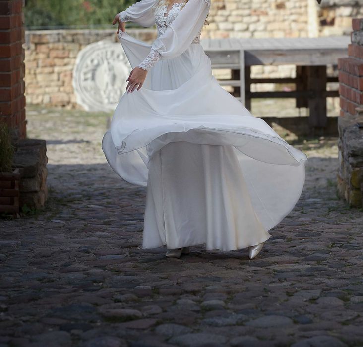 Suknia ślubna Francine, styl boho