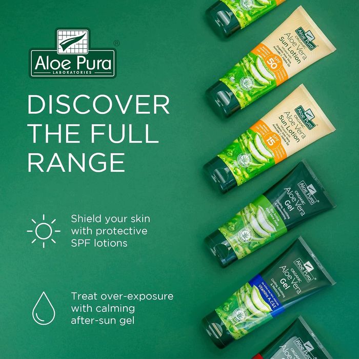 aloe pura żel aloesowy bio 200ml naturalny kojący i chłodzący