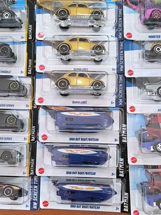 Hot Wheels Vários - Treasure Hunts, Batman, Star Wars, Transformers ..