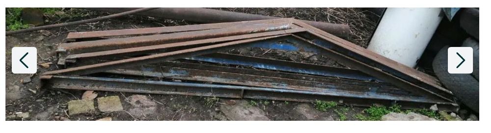 Изделие «Фермы» для теплицы, навеса, бытовки и т.д. б/у