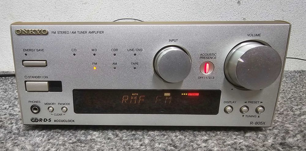 Amplituner stereo ONKYO R-805X. Wysokiej klasy sprzęt MINI. wysyłka