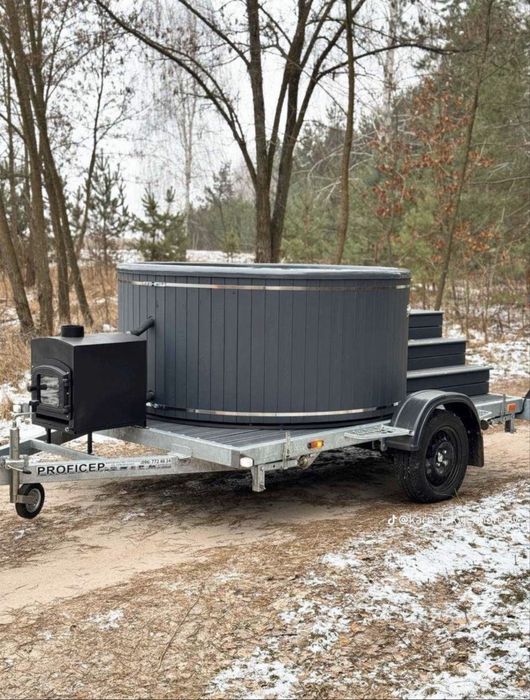 Чан-джакузі на колесах в оренду з доставкою