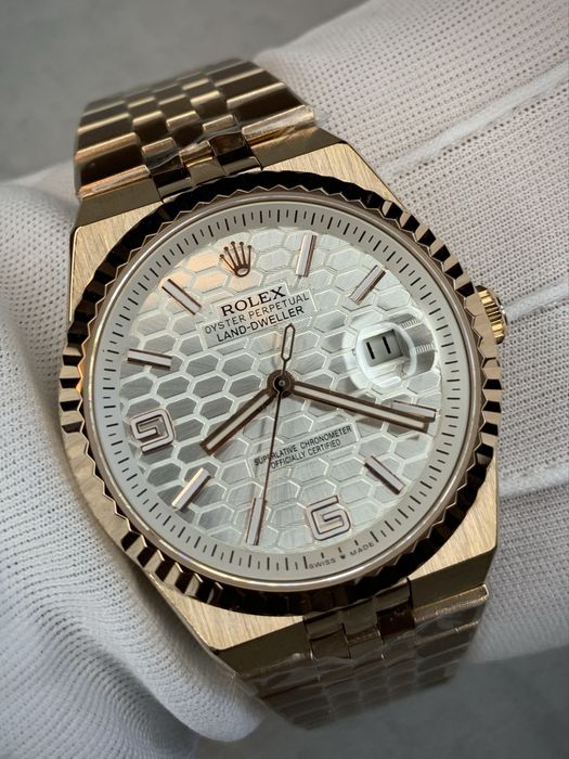 Чоловічий годинник Rolex Land Dweller мужские швейцарские часы