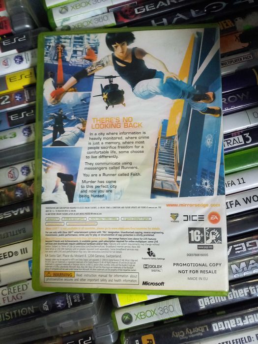 Mirrors Edge na Xbox 360