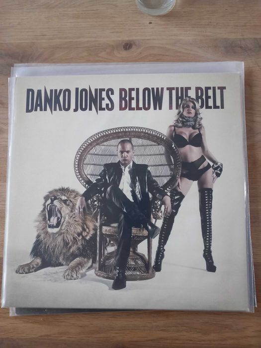 Danko Jones below the belt LP winyl punk rock r'n'r