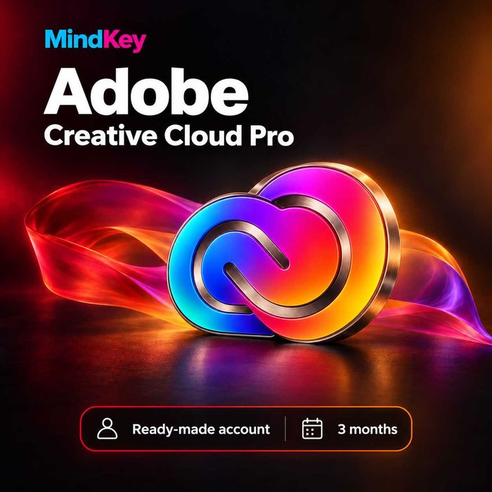 Підписка Adobe Creative Cloud Pro 3 місяці / Photoshop Premiere Pro ...