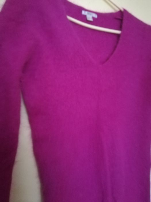 Sweterek damski, rozm S, Mango, angora