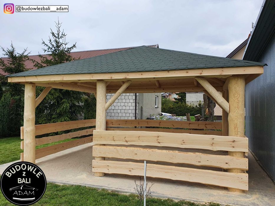 Altana, Altanka Ogrodowa z Bala, Altana z Bali (transport, montaż)