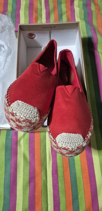 Alpercatas vermelhas 40