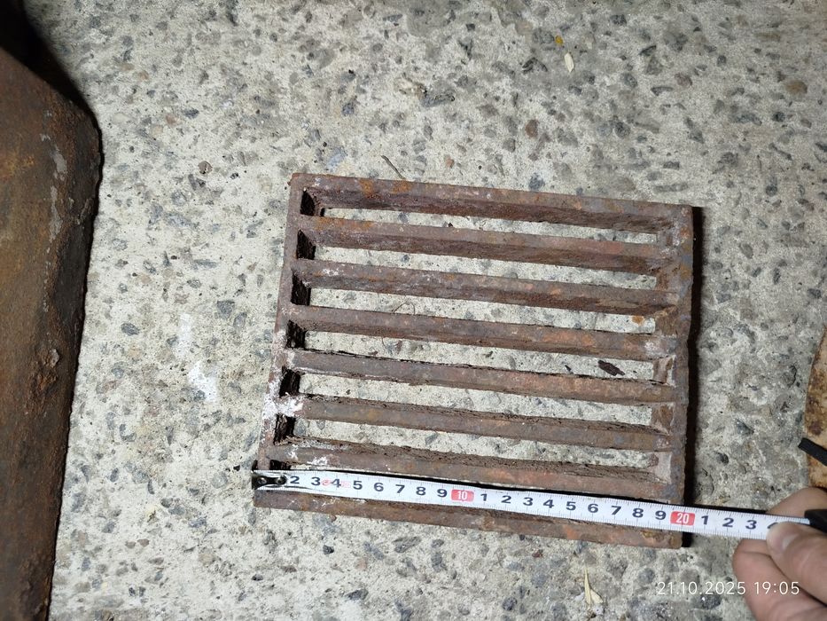 Колосники в плиту