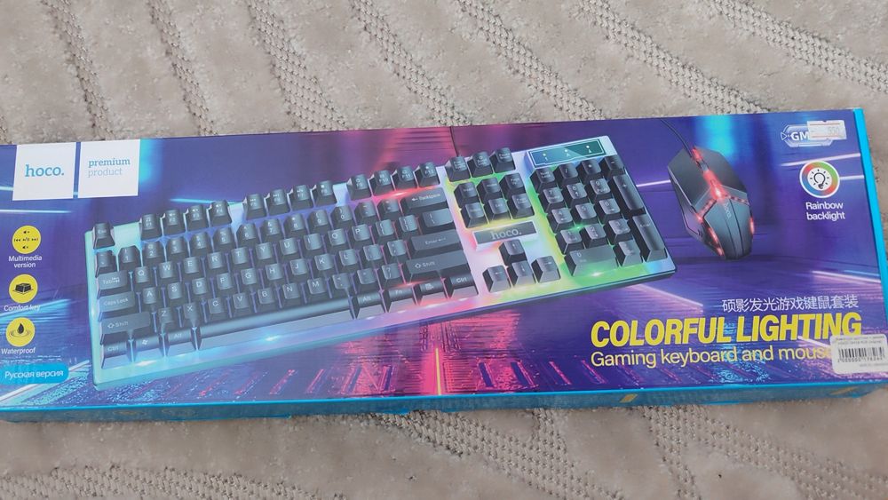 Ігрова клавіатура + миша HOCO GM18