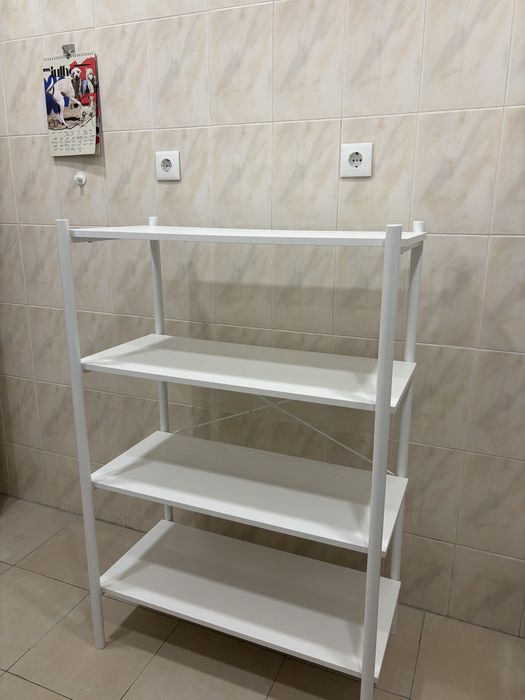 Estante LINDVED 4 prateleiras branco