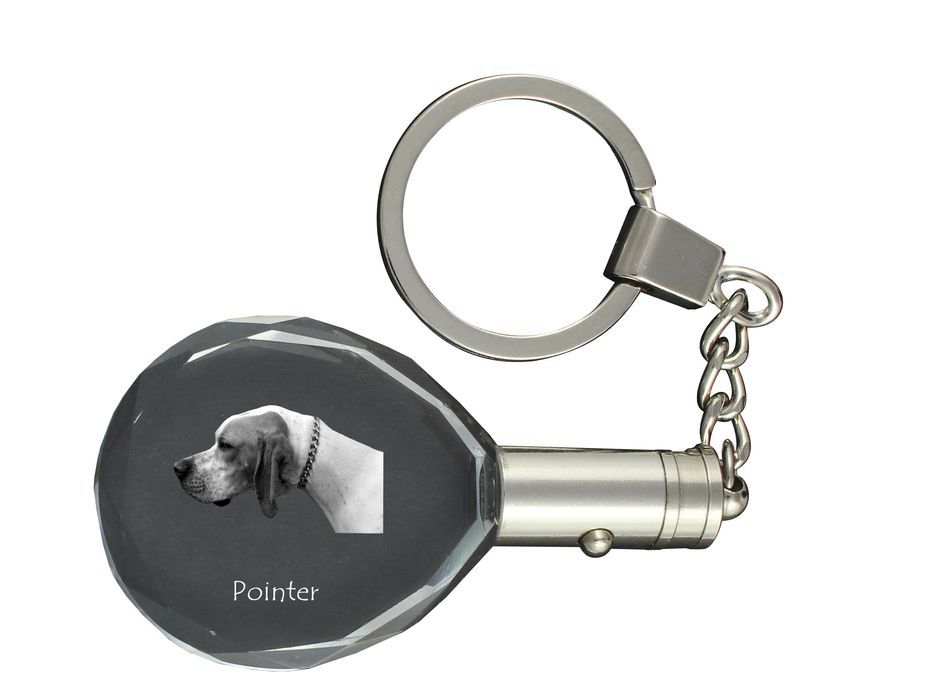 Pointer I brelok do kluczy owalny z koniem Art-Dog