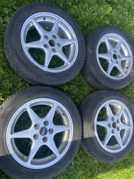 Audi felgi koła opony zimowe 16-5x112 et 38 VW Skoda