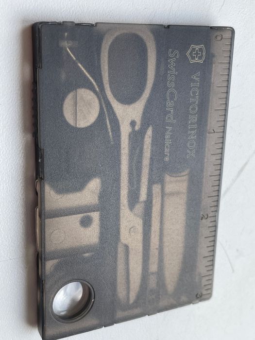 Карта - мультитул SWISSCARD. Многофункциональный инструмент. 10  в 1