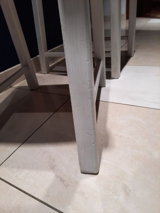 Krzesło drewniane 2szt IKEA krzesła białe