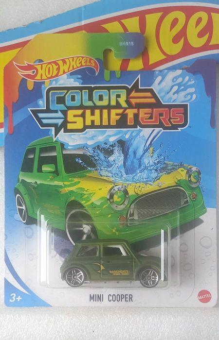 Mini cooper hot wheels color shifters