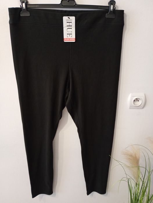 Ocieplane legginsy polarowe wysoki stan rozmiar 48 Hue