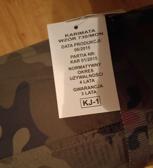 Karimata WP wz. 730 / MON + Pokrowiec, nowa