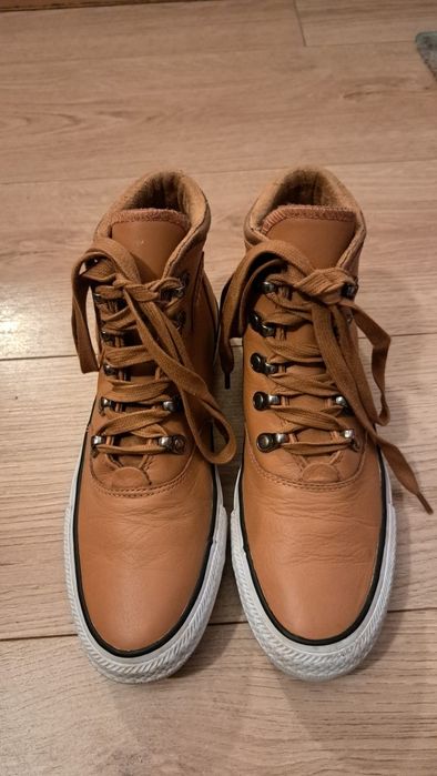 Trampki damskie skórzane