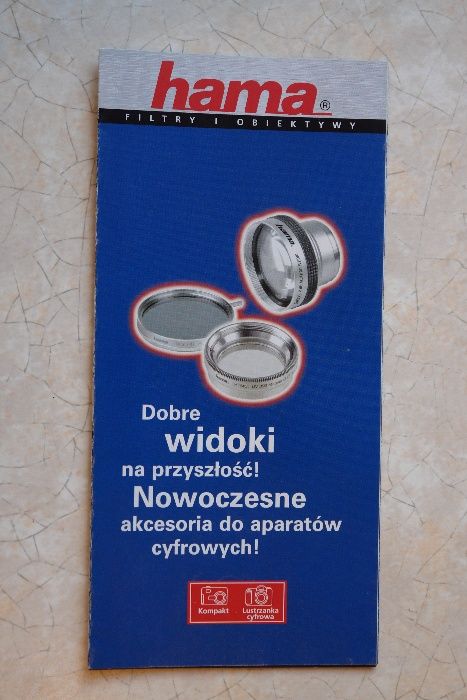 Folder - Filtry i obiektywy