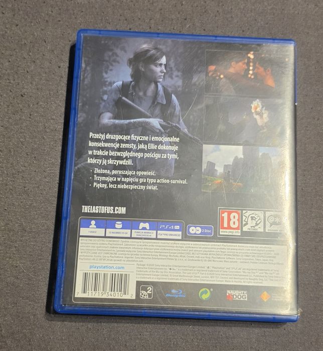 Sprzedam ps4 the last of us