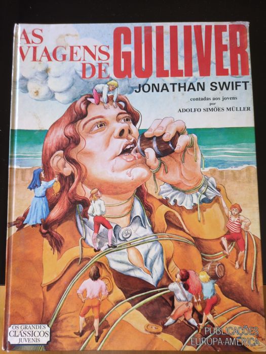 As Viagens de Gulliver de Jonathan Swift