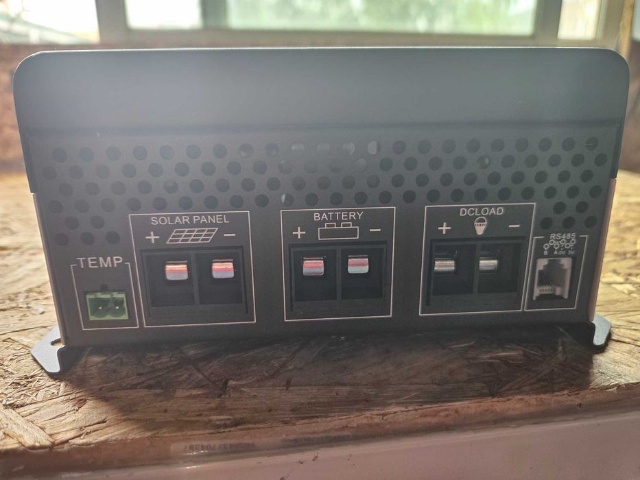 CONTROLADOR SOLAR 100 AMP MPPT NOVO GARANTIA