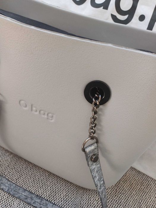 Obag O bag Mini Body Grigio Chiaro Duży Zestaw