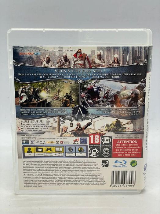 Assassin's Creed Brotherhood PS3 Po Angielsku