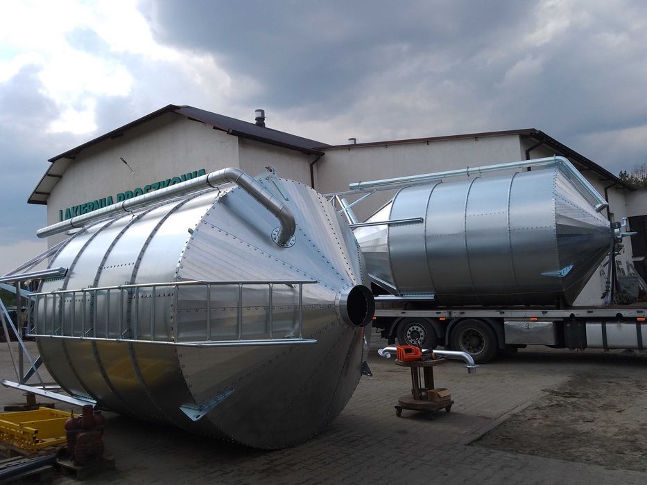 silos zbożowy zbiornik 12/15/20/25/30/36/70 ton 170 ton na zboże