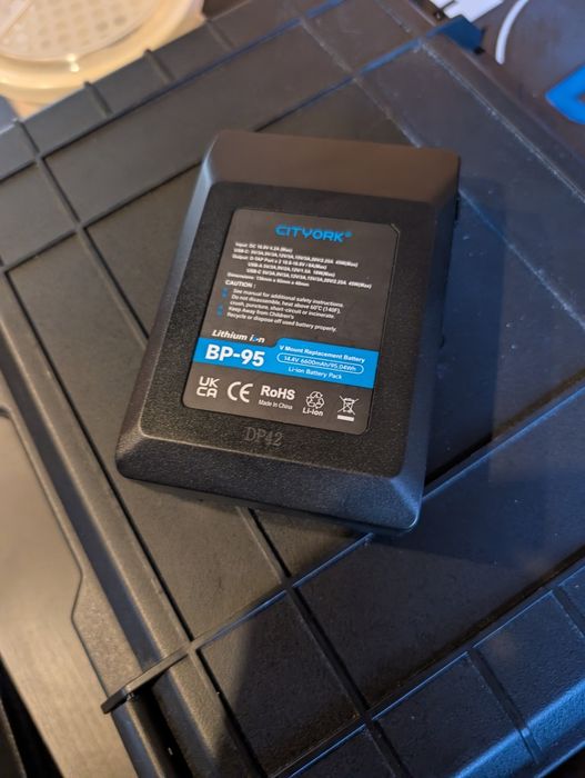 Bateria Vmount mais suporte