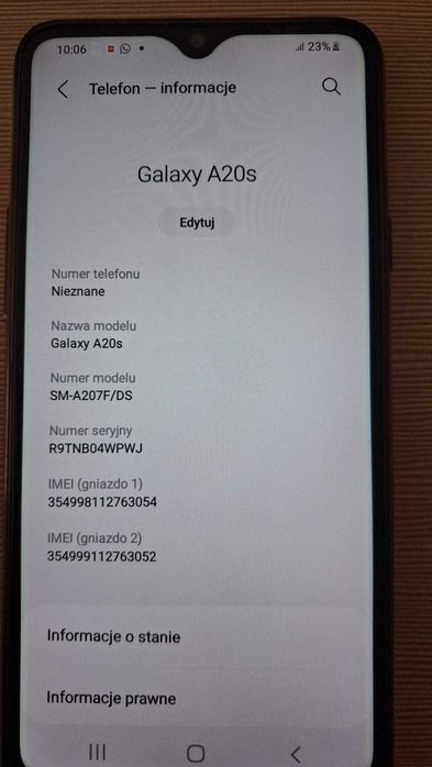 Samsung Galaxy A20S