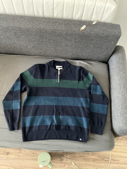 Jesienny Sweter w paski Marks & Spencer uni