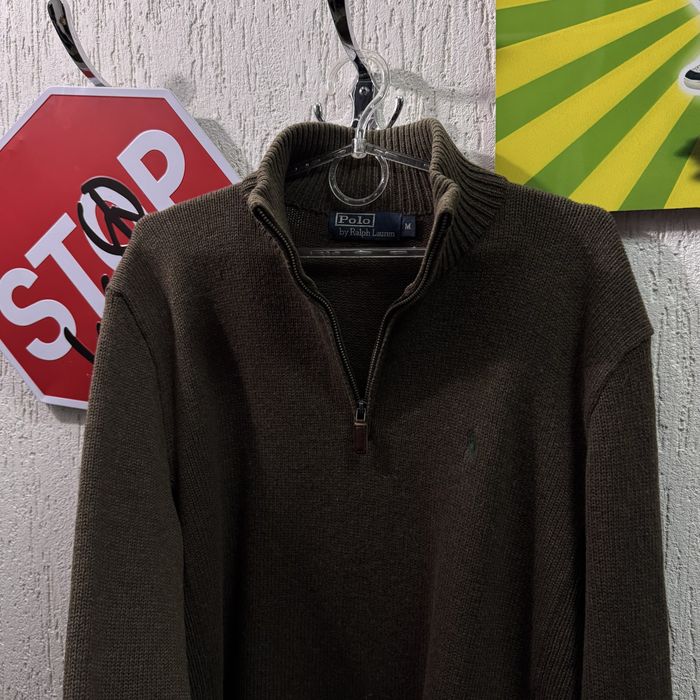 оригінальний світер Ralph Lauren зип 1/4