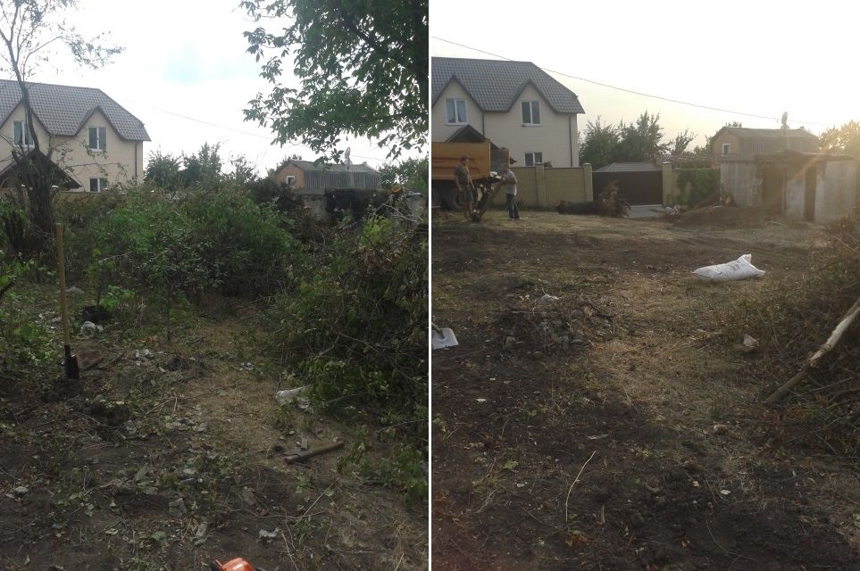 Корчевание пней Копка пней Расчистка участков Уборка дач домов