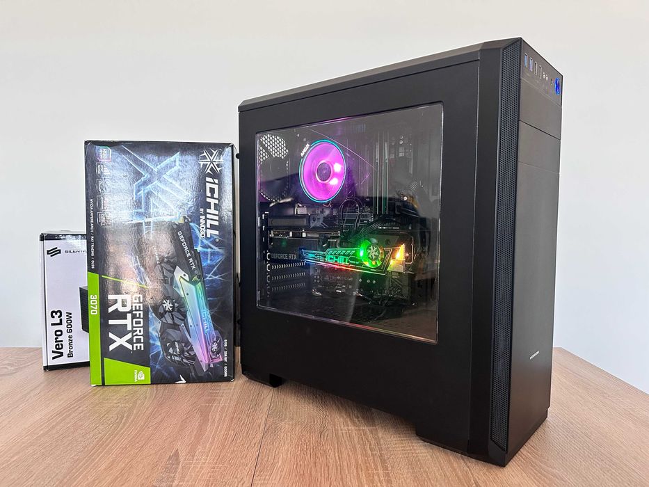 Komputer RYZEN 7-5700 / 32GB RAM / 512 GB M2 / RTX 3070 8GB/ WINDOWS 11