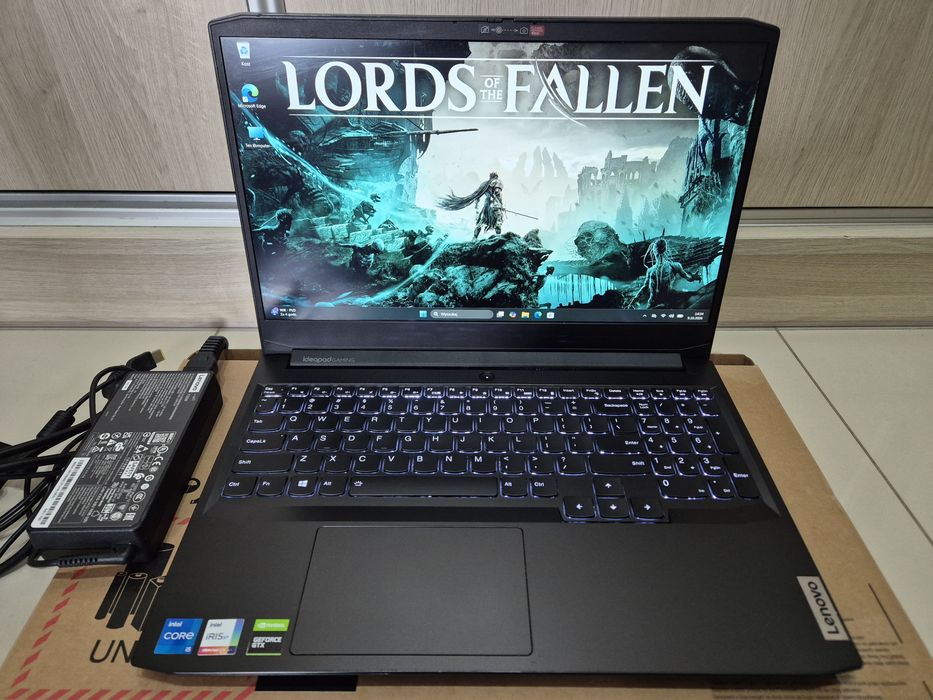 Lenovo 16GB  NVMe i5-11300H GTX 1650 laptop gamingowy IPS
