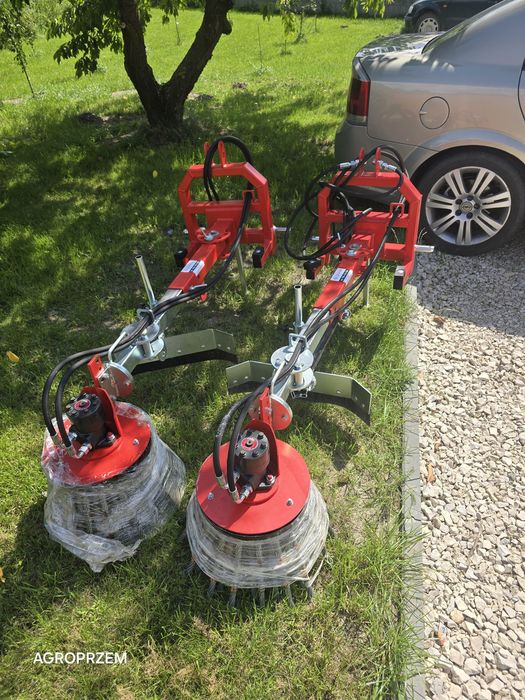 Solidna odchwaszczarka hydrauliczna rotacyjna na tuz ciągnika DOSTAWA
