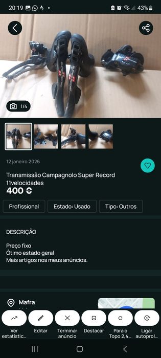 Acessórios e peças para bicicletas saldos oportunidades