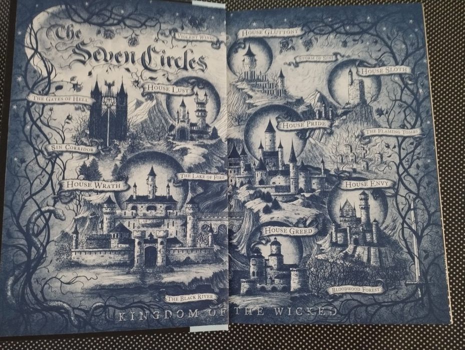 "Kingdom of the cursed" em capa dura