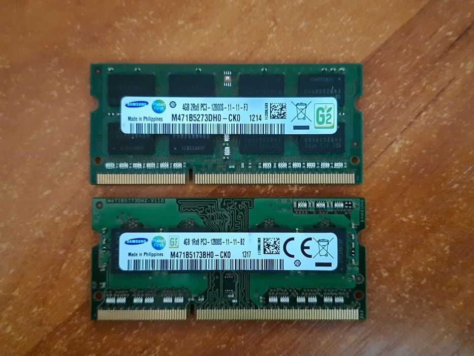 Samsung 2x4Gb DDR3 1600 Mhz.